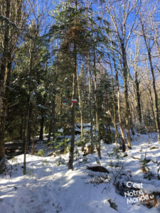 Le mont Ouareau est situé non loin du lac Ouareau proche de la ville de Notre-Dame-de-la-Merci dans la région de Lanaudière