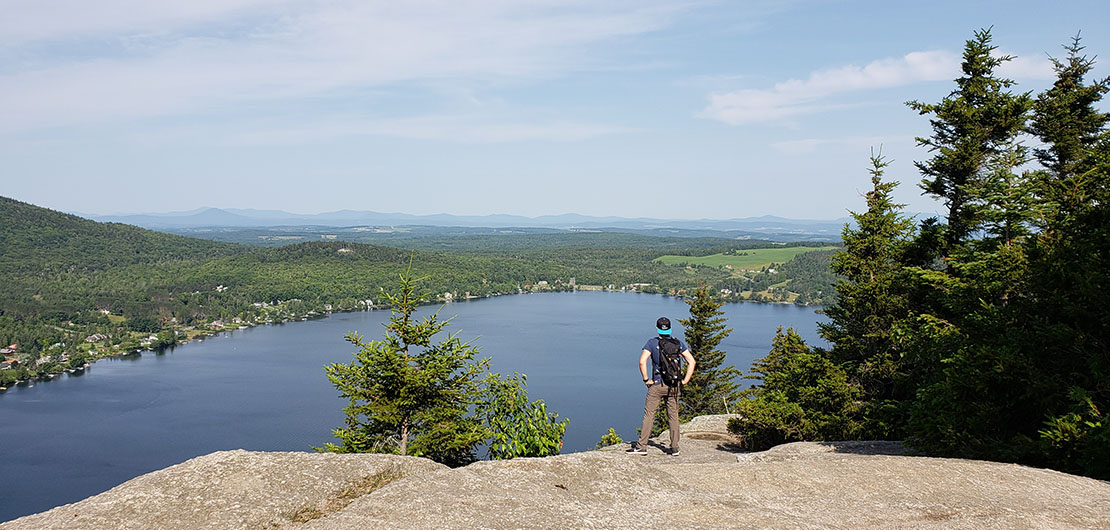 Le mont Pinacle, un balcon panoramique sur les Cantons-de-l’Est.