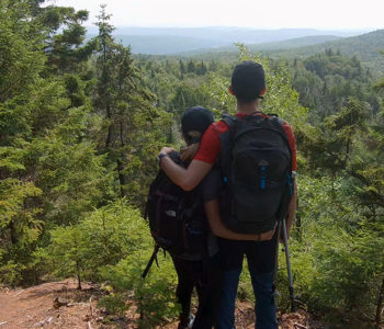 Le Mont Hereford, proche de Coaticook dans les Cantons-de-l’est