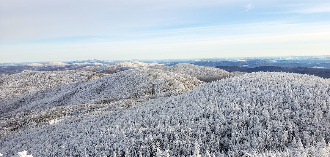 Round Top du Mont Sutton, une vue magnifique sur les cantons de l'est