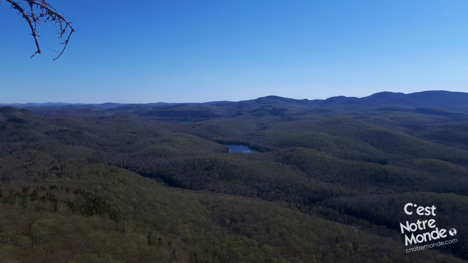 Le Mont Gorille, entre lac et sommet dans le coeur des Laurentides - C’est Notre Monde