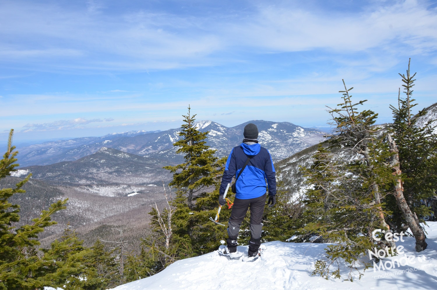 Le mont Dix, une montagne isolée dans les High Peaks, Adirondacks