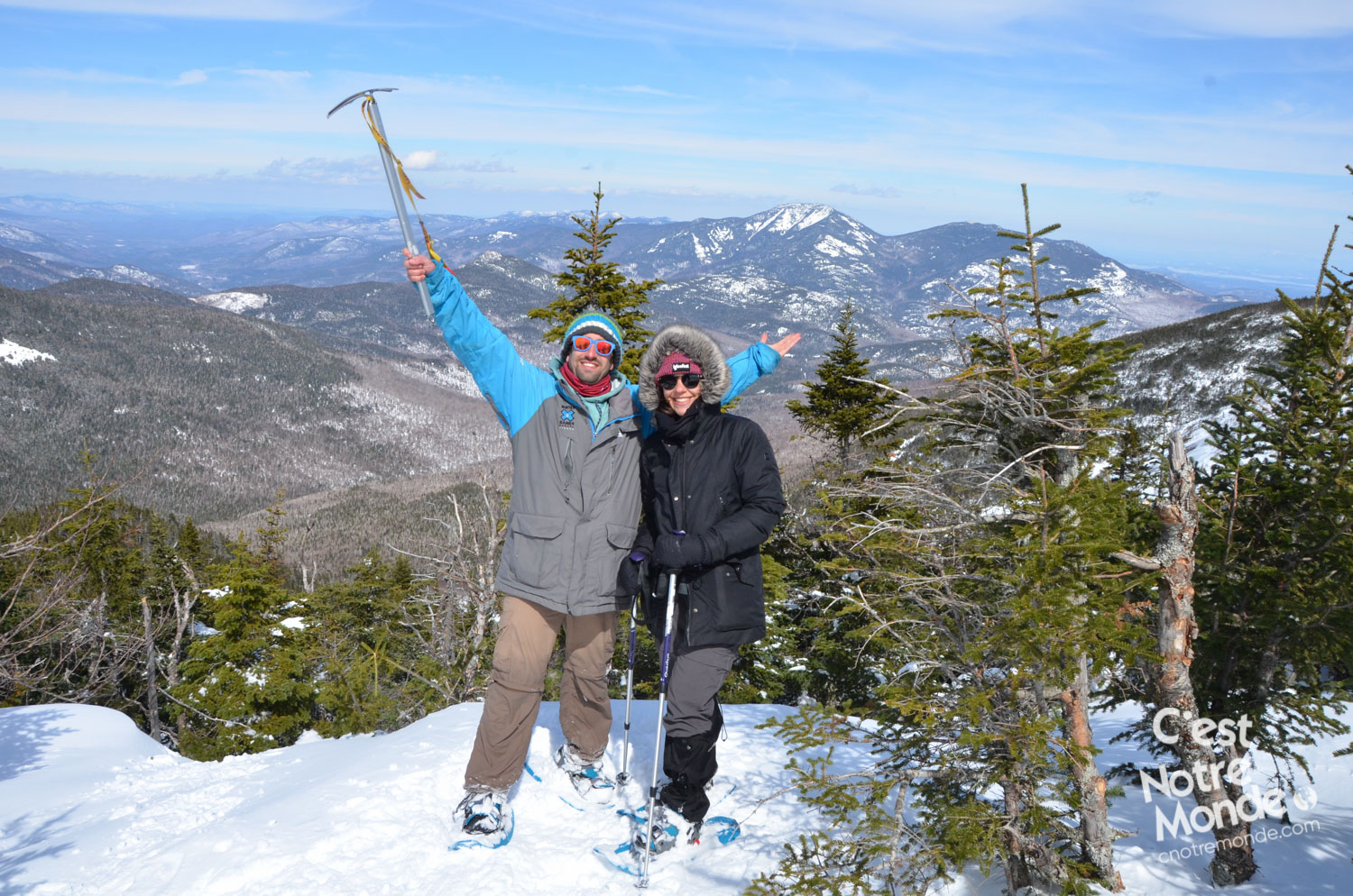 Le mont Dix, une montagne isolée dans les High Peaks, Adirondacks