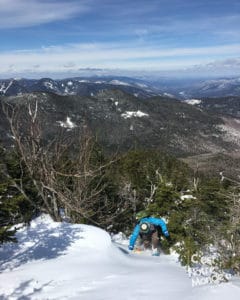 Le mont Dix, une montagne isolée dans les High Peaks, Adirondacks