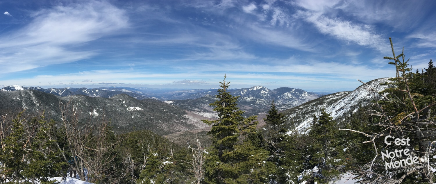 Le mont Dix, une montagne isolée dans les High Peaks, Adirondacks