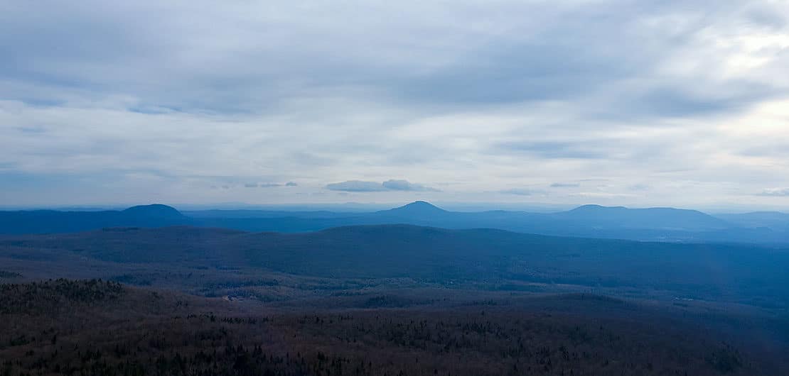 Mont Echo dans les Cantons de l'Est