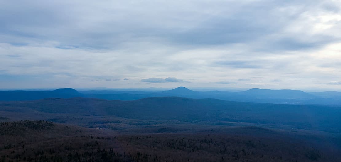 Mont Echo dans les Cantons de l'Est