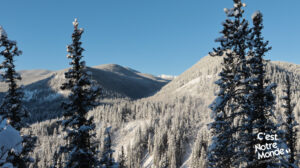 Prairie Mountain, a striking contrast between the plains and the mountains