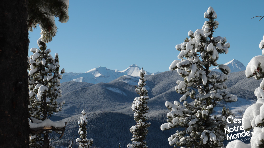 Prairie Mountain, a striking contrast between the plains and the mountains