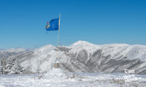 Prairie Mountain, a striking contrast between the plains and the mountains