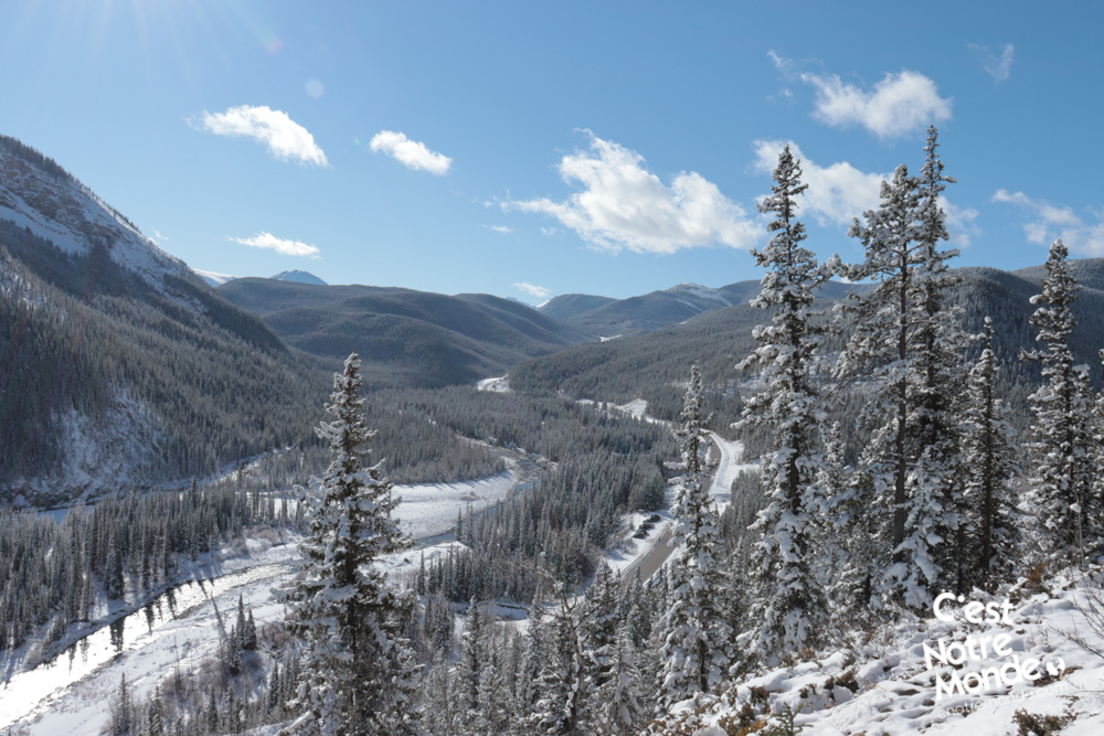 Prairie Mountain, a striking contrast between the plains and the mountains